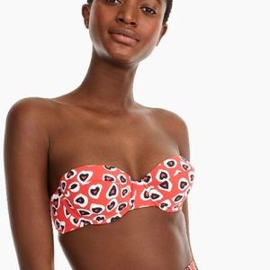 NWT J.‎ Crew Demi Underwire Top and Hipster Bottom